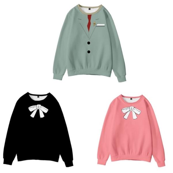 Ｔシャツ コスプレ 子供 大人 長袖 アーニャ ロイド ヨル コスチューム 普段着 裏起毛 ハロウィ...