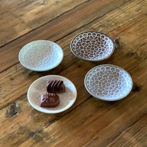 レース柄 小皿 10cm 4color 取り皿...の詳細画像2