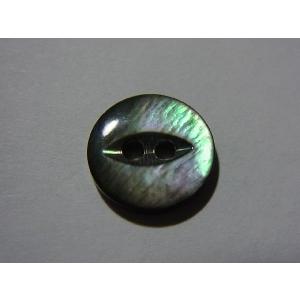 黒蝶貝釦ネコメ 9mmの商品画像
