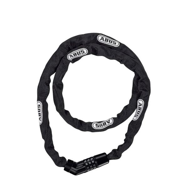 ABUS アブス 4804C 110cm セキュリティレベル3 4mmチェーン 自転車ロック 鍵 ダ...