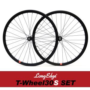 ロングエッヂ トラックホイール フロント【LE T-Wheel 30 front】700c