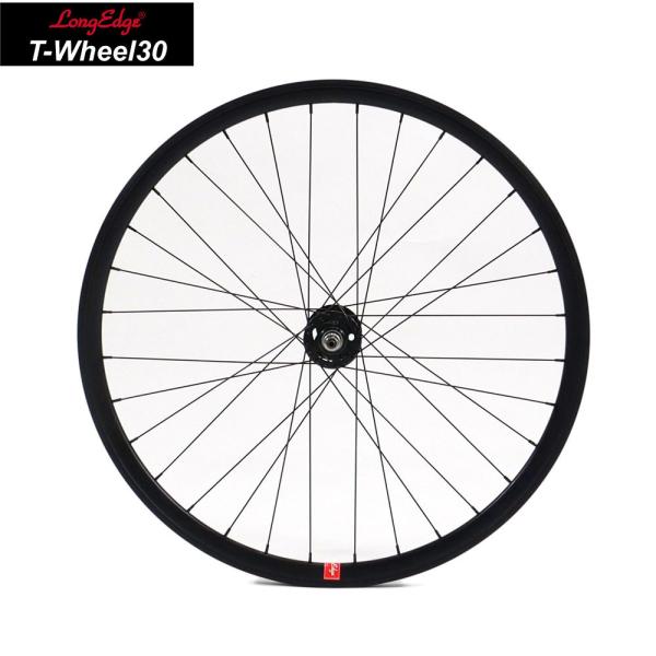 ロングエッヂ トラックホイール フロント【LE T-Wheel 30 front】700c ピストホ...
