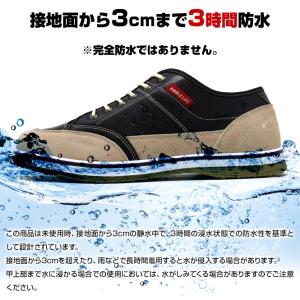 スニーカー メンズ ローカット 靴 紐 衝撃吸...の詳細画像1