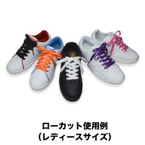 靴紐 靴ひも スニーカー 替え紐 白 黒 オレ...の詳細画像4