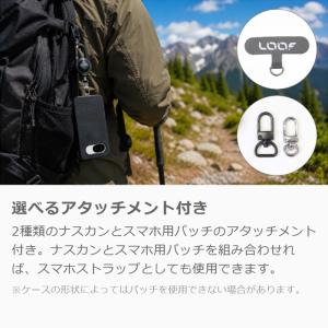 リールストラップ カラビナ付き ワイヤーリール...の詳細画像3