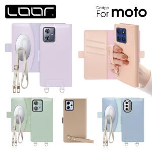motorola edge 40 neo moto g64 g64y g53s g53y 5G g53j g13 g32 edge 30 pro 20 g 50 5G 100 10 30 9 play ミラー ケース 手帳型 カバー ショルダー ストラップ