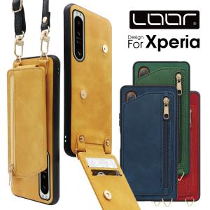 Xperia 1 VII VI 10 VI 5V 10V 1V 5IV 10IV 1IV AceIII 5 III Ace II 1 5 10 V III Lite 5 II ケース ショルダー 背面 カバー ケース カード収納 縦 ポケット