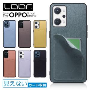 OPPO A5 A5x Reno 14 13A Reno9 A Reno7 A A55s 5G Find X3 Pro オッポ ケース カバー スマホケース カード収納 背面 背面収納 カード 見えない 落ちない