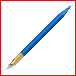 オルファ カッター デザイナーズナイフ 細工 ブルー 216BSBL