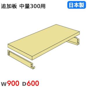 棚板 幅90×奥行60cm 300kg/段 スチールラック用 中量ラック用 オプション 追加棚板 追加部材 国産 40300906074｜lookit