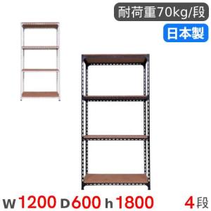 スチールラック 幅120×奥行60×高さ180c...の商品画像