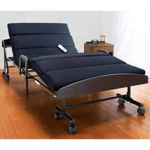 電動リクライニングベッド 折りたたみベッド シングル リクライニング