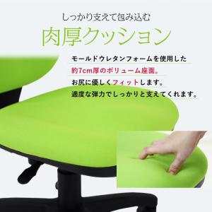 オフィスチェア モールドウレタン 肘なし 椅子...の詳細画像4