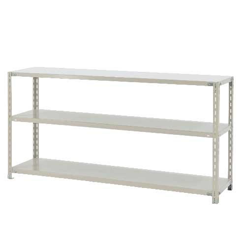 スチールラック 幅180×奥行45×高さ90cm 3段 120kg/段 軽量ラック 業務用 収納棚 ...