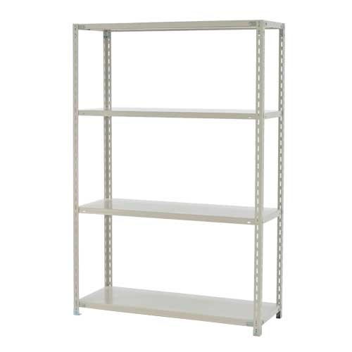 スチールラック 幅120×奥行45×高さ180cm 4段 120kg/段 軽量ラック 業務用 収納棚...