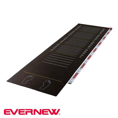 立ち幅跳び測定マット エバニュー 幅100×長さ350cm PVCフォーム 立ち幅跳び測定用品 マッ...