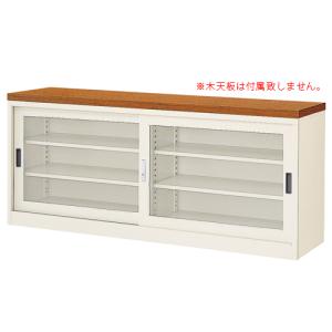 法人限定 ガラス引戸書庫 幅1760 戸棚 キャビネット 引き違い書庫 備品ロッカー 書庫 書棚 ラック 収納 会社 学校 教室 病院 スチール 丈夫 塾 BER-ST11(N)