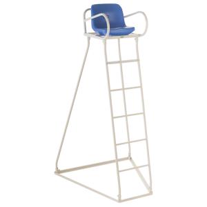 法人限定 テニス審判台 ステンレス製 座面高182cm テニス用品 審判用チェア テニスコート 試合 審判 スポーツ施設 部活動 教育施設 S-0245