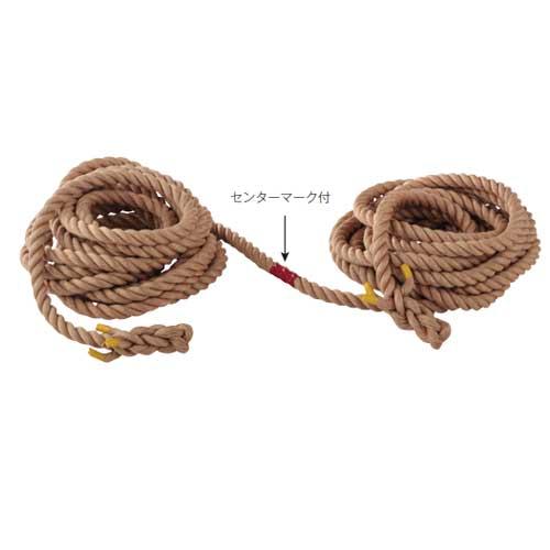 法人限定  綱引きロープ 50m 綱引き 備品 運動施設 高校・一般向け 日本製 定尺品 マニラ麻 ...