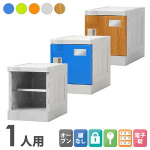 プラスチックロッカー 1人用 ロッカー 1列1段 シューズロッカー 下駄箱 シューズボックス 学校 プール 水に強い 水洗い 屋外 連結可能 簡易ロッカー C-280E-11