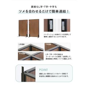 法人限定 パーテーション 布張り 間仕切り 幅...の詳細画像4