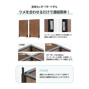 法人限定 パーテーション 布張り 間仕切り 幅...の詳細画像4