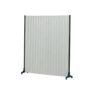 法人送料無料 アコーディオンスクリーン 幅1500×高さ1650mm 防炎 防汚 ビニールレザー キャスター付き パーテーション 衝立 間仕切り 塾 オフィス PA-18L