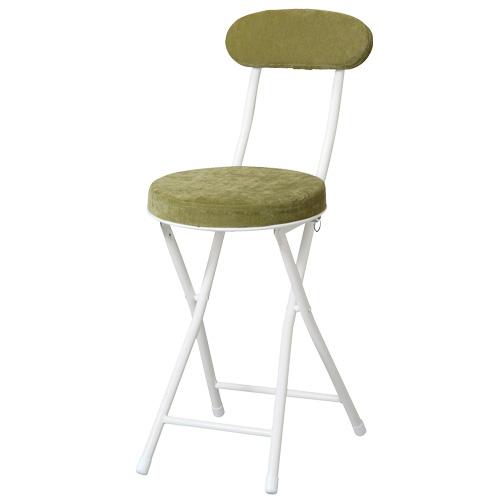 折りたたみ椅子 背もたれ付き 折りたたみチェア カウンターチェア 玄関チェア 椅子 軽量 持ち運び ...