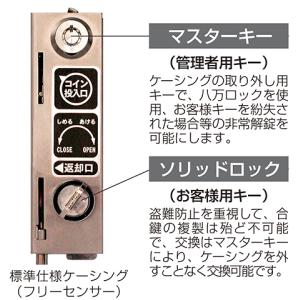 10人用コインロッカー コインロッカー 窓付き...の詳細画像1