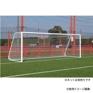 法人限定 アルミサッカーゴール 少年用 アルミ合金製 サッカークラブ 運動施設 2台1組 サッカーゴール 運動用品 部活動 学校 グラウンド 備品 S-0145