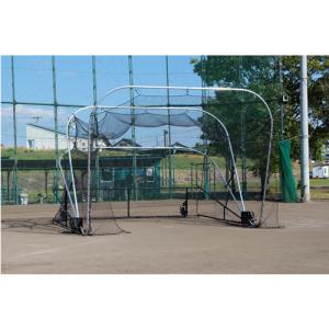 KANEYA（カネヤ） バッティングケージE型2打席 (メーカー直送) KB-4066