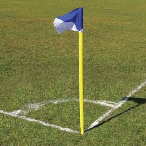 SANWA TAIKU コーナーフラッグ 4本セット サッカー用 スチール台式