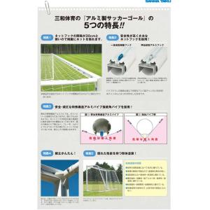 法人限定 サッカーゴール 少年用 2台1組 耐...の詳細画像3