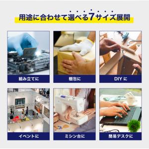 倉庫受取限定 作業台 折りたたみ ワークテーブ...の詳細画像3