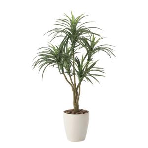 ユッカ 90cm 幅55×奥行55×高さ90cm 人工観葉植物 光触媒 フロアタイプ 造花 インテリアグリーン 人工植物 インテリア小物 622A170-54