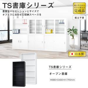 搬入設置無料 オープン書庫 TSシリーズ スチ...の詳細画像1