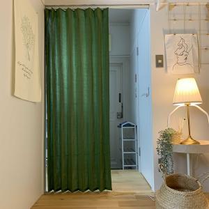 アコーディオンカーテン 幅130×丈170cm...の詳細画像4