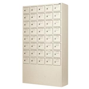 貴重品保管庫　エーコー　LK312 ダイヤルロッカー エーコー 貴重品一時保管庫 2列2段4人用 LK-304 【ダイヤル錠