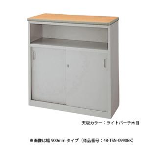 受付カウンター　Ｗ1800　引戸収納　ナイキ製ONC-1890AK XC1890U-WS-W ナイキ 受付用カウンター 幅1800 天板シルクウッドの通販