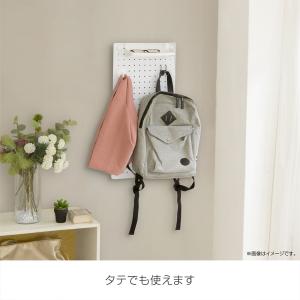 スチールパンチングボード フック付き 幅600...の詳細画像5