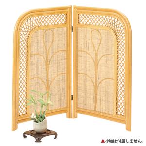 東京ラタン 天然籐スクリーン4連 目隠し衝立 衝立 おしゃれ