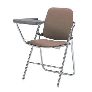 折りたたみ椅子 グレー 合成皮革 木製フレーム SCF64-MY-LC-118 サンケイ 折りたたみアルミパイプ椅子 背：樹脂 座