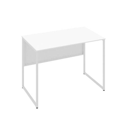 オカムラ ソリスト ホームデスク 幅1000×奥行600mm ホワイト パソコンデスク 作業デスク ...