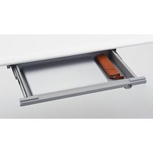 中央引出し 浅型 鍵付き 配線孔付き スイフト 平机 奥行700mm用