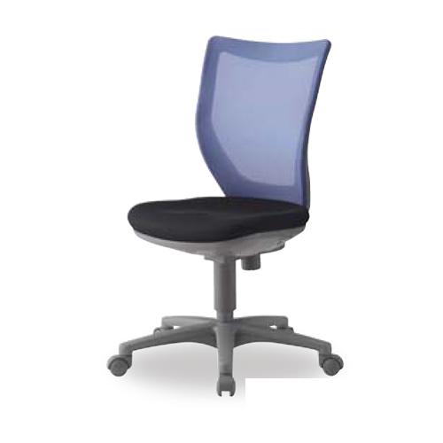 オフィスチェア 肘なし メッシュチェア デスクチェア ロッキング 高さ調節 キャスター付き オフィス...