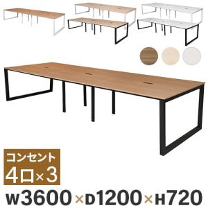 法人限定 フリーアドレスデスク 幅3600×奥行...の商品画像