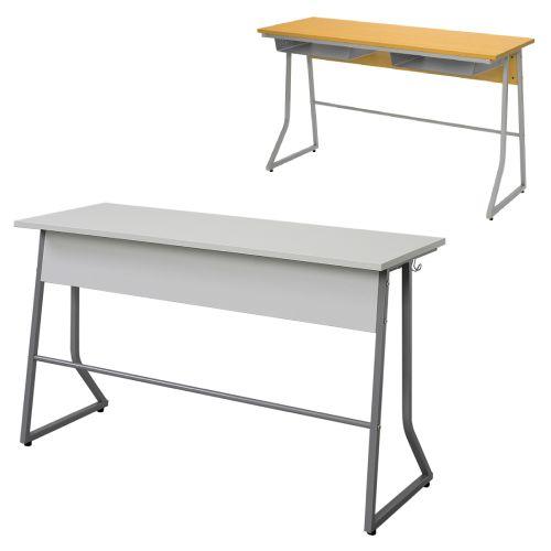 法人限定  ワークデスク ループ脚 幅1200×奥行450×高さ700mm 作業机 スチールデスク ...