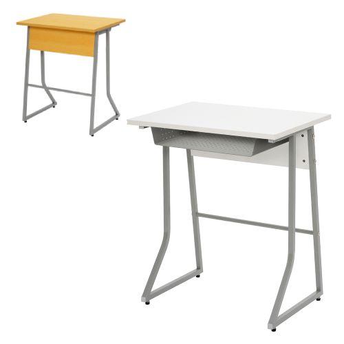 法人限定  ワークデスク ループ脚 幅600×奥行450×高さ700mm 作業机 スチールデスク 作...