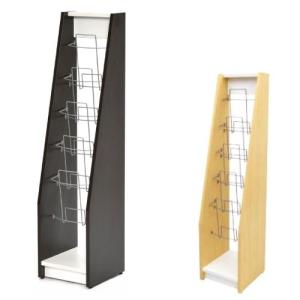 生興 カタログスタンド 4列4段 A4判 パンフレットスタンド カタログ