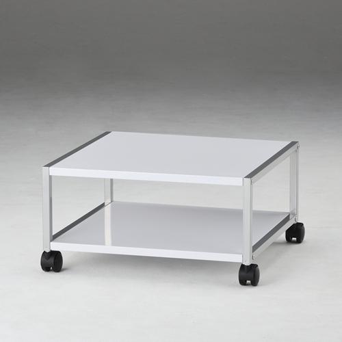 プリンターラック ロータイプ 幅55×奥行51×高さ28cm プリンター台 プリンターワゴン プリン...